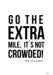 Image of Go the extra mile