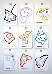 Image of Topo Postcards