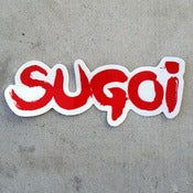 Image of SUGOI Red Sticker
