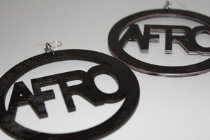 Image of AFRO DISCS - Black