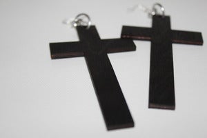 Image of LARGE CROSSES - Black