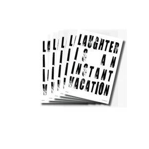 Image of Laughter post cards, 5pcs