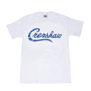 Image of Crenshaw T-Shirt (White/Royal)