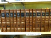 Image of Leather-bound Ernest Hemingway 