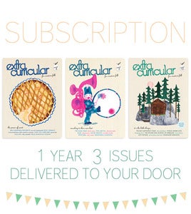 Image of Extra Curricular 1 year subscription - 3 issues