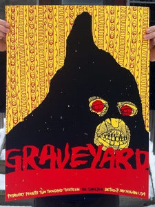 Image of Graveyard - Screenprinted Poster