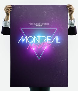 Image of Montreal Meets 2013 18x24 Poster