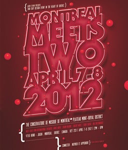 Image of Montreal Meets 2012 18x24 Poster by Radim Malinic