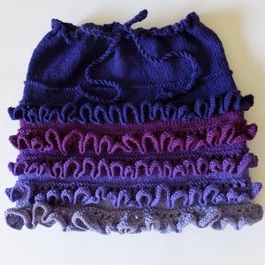 Image of Arwen Skirt kit sizes 2-6 in Purple colourway