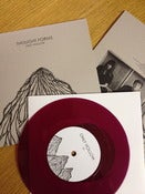 Image of THOUGHT FORMS 'only hollow' ltd PURPLE vinyl 7" with 'BOWING' on b-side