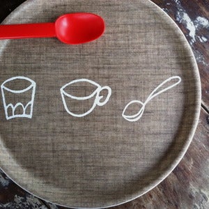 Image of Kids Linen Tray: Cutlery