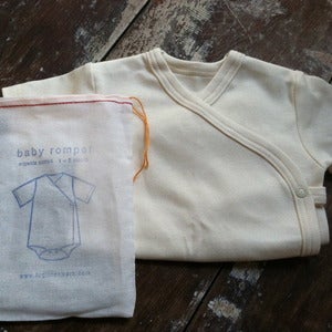 Image of Organic Cotton Baby Romper