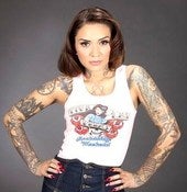 Image of VLV 15 Baz Rose Tank Top