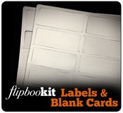 Image of Blank Flip Cards and Labels