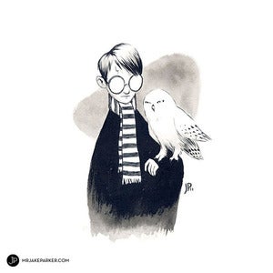 Image of Harry and Hedwig