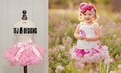 Image of Soft Pink Pettiskirt - Newborn to 12 Months - Full of Ruffles