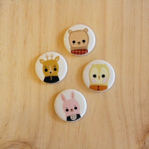 Image of Set of 4 Magnets by Andrea Kang