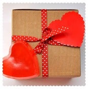 Image of Caja de 4 Jabones Corazón  ♥