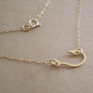 Image of Fish Hook Necklace