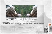 Image of Exit - CD release show poster - limited edition