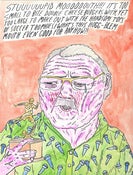 Image of Mouth Hate original drawing
