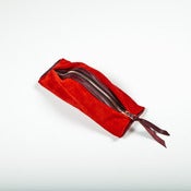 Image of MINI NECESSAIRE - Red and Plum