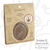 Image of Oval Timber Cross Stitch Kit