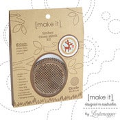 Image of Timber Round Cross Stitch Kit
