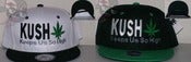 Image of K.U.S.H. Two Tone Snapback in White or Black