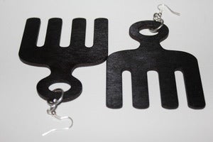 Image of THICK AFRO PICKS - Black