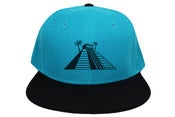 Image of Teal/Black Cancun Life snapback