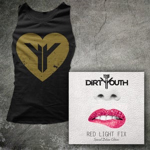 Image of Golden Heart Vest/Album Package ***Unisex***