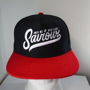Image of Black Saviour snap back hat
