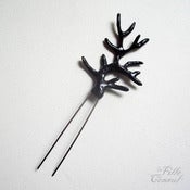 Image of Epingle de corail noir VENDUE/SOLD