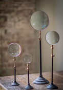 Image of Telescoping Brass Magnifying Glasses