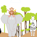 Image of Animals In the Wild - Wall Graphics