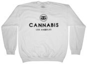 Image of White CANNABIS sweater