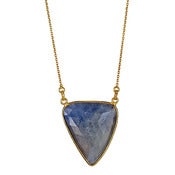 Image of " New " Kara Ackerman <i> Alice Rose <i/> Sapphire Pendant Necklace