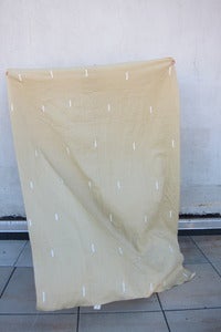 Image of Linen Throw--"Bali nights beige" 