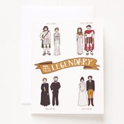 Image of Legendary Loves Note Card