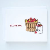 Image of Bushel and a Peck Note Card