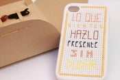 Image of Funda Iphone Blanca 4 y 4S para Bordar