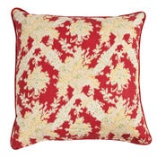 Image of Ikat Red Single Sided 22" Pillow