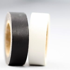 Image of Matte White + Black Washi Tape