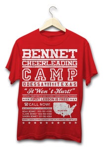 Image of Bennet Cheerleading camp