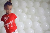 Image of T-shirt bon voyage rouge Mini rodini ♥