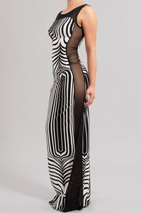 Image of Selena Mesh  Maxi