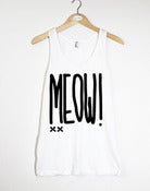 Image of MEOW! Girls White Tank