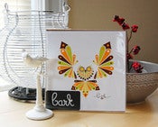 Image of Flying Owl Print from the Owl Party Collection
