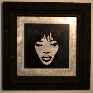 Image of "Naomi Campbell" Screen-print on Aluminium by K-GUY
